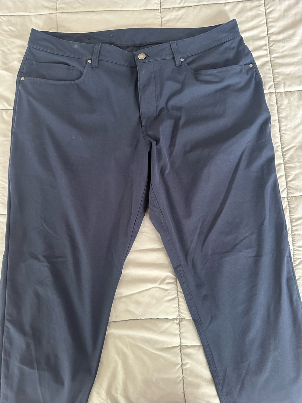 lululemon athletica Men's Navy Blue Chinos